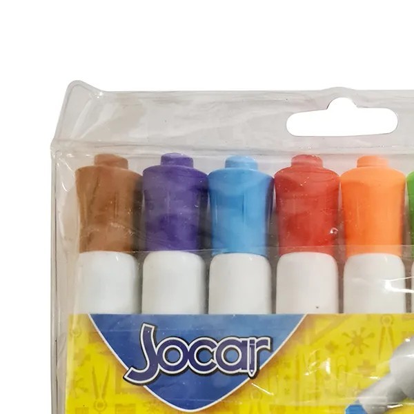 MARCADOR PPIZ. GRUESO EST.8 MOD.MPBIC8 VCOL. JOCAR E24